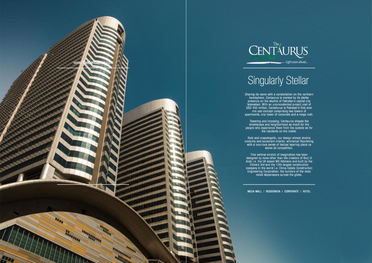 Centaurus Hotel Suites Islamabad Buitenkant foto